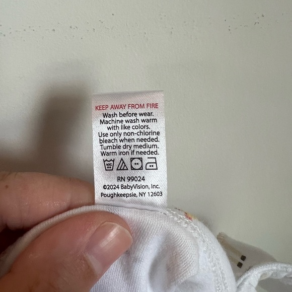 HB Farm Animal Print Sleeveless Romper with Bow 18 Month Baby - Picture 4 of 6